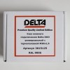 Узел нижнего подключения Delta DUO универсальный с термоголовкой М30х1,5, RAL 9005, чёрный (3015125)
