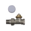 Вентиль прямой РС термостатический 1/2, никелированный