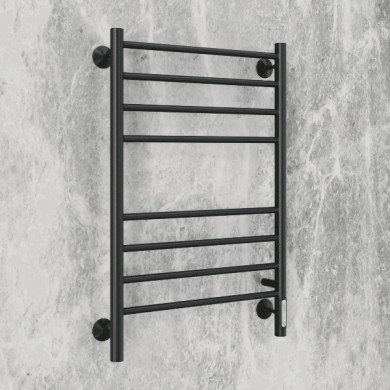 Полотенцесушитель электрический Terminus Аврора П8 500х800 КС 9005 матовый