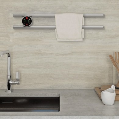 Полотенцесушитель электрический Terminus Полка П2 круг 500х90