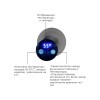 Полотенцесушитель электрический Terminus Аккорд П5 500х800 Оружейная сталь