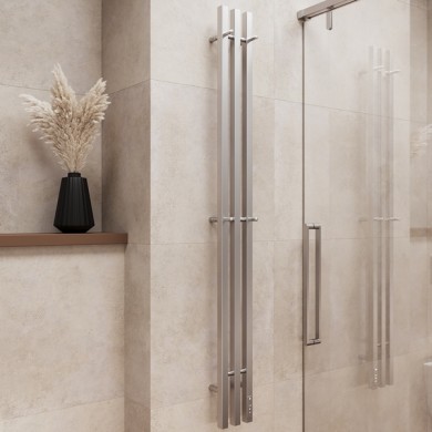 Полотенцесушитель электрический Terminus Стойка TRES проф 1600 хром