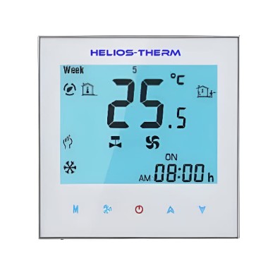 Контроллер комнатной температуры ВАС-1000 24В WI-FI, для умного дома, белый, Helios Therm