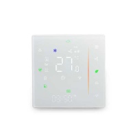 Термостат-контроллер MA-206-2PW, WI-FI, White, для вентиляторов 220В (Savva)