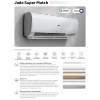 Сплит-система Haier, Jade Super Match, DC-Inverter, AS50S2SJ2FA-W / 1U50JEC1FRA