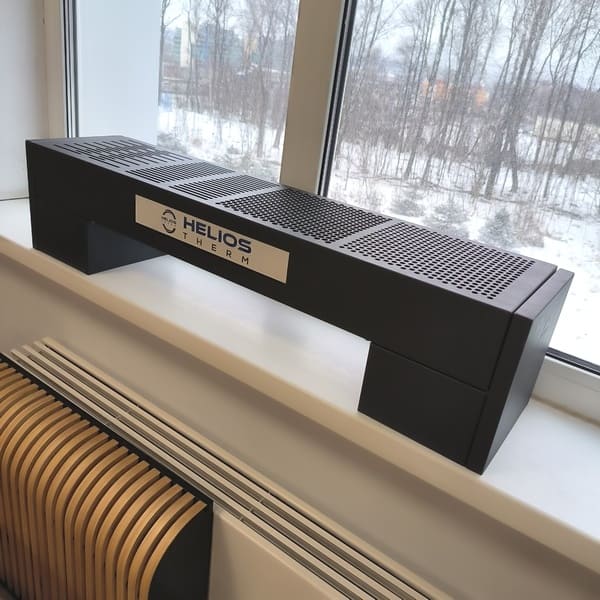 Напольный конвектор водяной Helios Therm Alpha Floor CAF высотой 200 мм