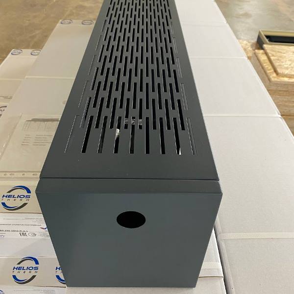 Напольный конвектор водяной Helios Therm Alpha Floor CAF высотой 200 мм
