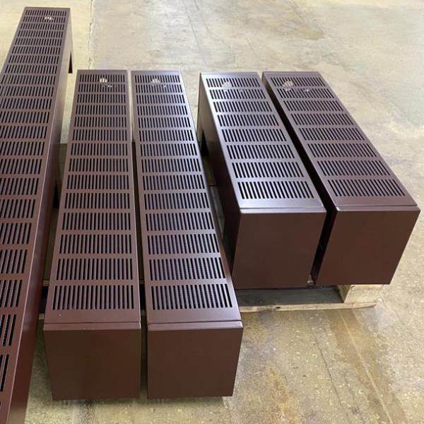 Напольный конвектор водяной Helios Therm Alpha Floor CAF высотой 200 мм