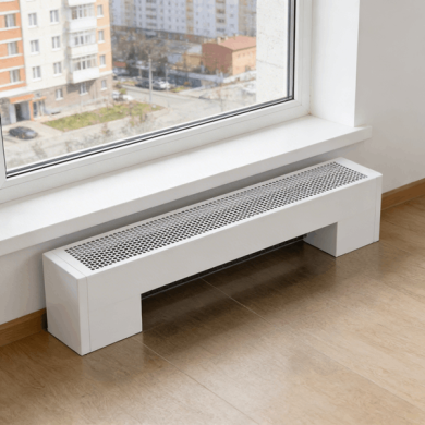 Напольный конвектор водяной Helios Therm Alpha Floor CAF высотой 230 мм