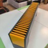 Напольный конвектор электрический Savva KN Electro 230х135х1900 RAL 9003