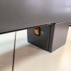 Напольный конвектор электрический Savva KN Electro 230х135х1900 RAL 9003