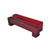 Напольный конвектор электрический Savva KN Electro 230х135х1900 RAL 9003