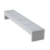 Напольный конвектор Savva KN STEP 230х225х1300 боковое подключение, RAL 9003 (50х200)