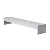 Напольный конвектор Savva KN STEP 230х225х1300 боковое подключение, RAL 9003 (50х200)
