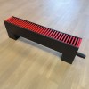 Напольный конвектор Savva KN 350х135х1500 RAL 9003 (100x100)