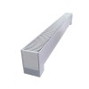 Напольный конвектор Savva KN 350х135х1500 RAL 9003 (100x100)