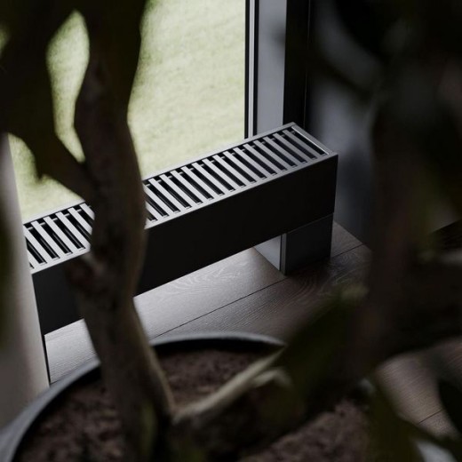 KN - конвектор отопления со съёмной решёткой