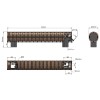 Напольный конвектор Savva Timber KN