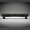 Напольный конвектор Savva Timber KN Boost ШхВхД - 170х280х1700 (100х100), черный, 5298 Вт