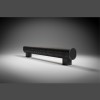 Напольный конвектор Savva Timber KN Boost ШхВхД - 170х280х1500 (100х100), черный, 4532 Вт