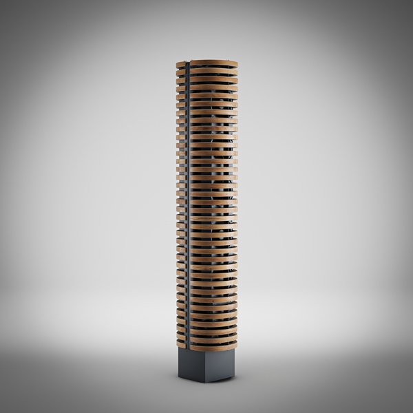 Напольный конвектор-колонна Savva Timber V