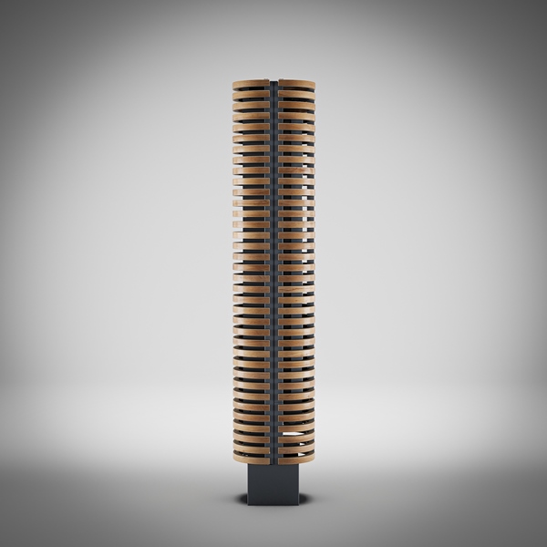 Напольный конвектор-колонна Savva Timber V