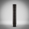Напольный водяной конвектор-колонна Savva Timber V ШхГхВ - 200х170х2500, чёрный, 7863 Вт