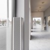 Напольный водяной конвектор-колонна Savva Verta X2 ШхГхВ - 200х150х900, RAL 9003, 2530 Вт