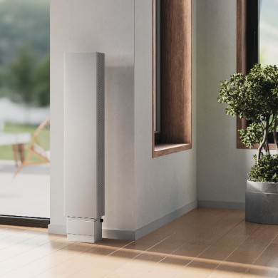 Напольный водяной конвектор-колонна Savva Verta X2 высотой 900 мм