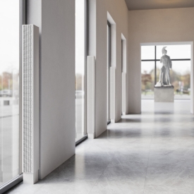 Напольный водяной конвектор-колонна Savva Verta X2 высотой 1100 мм