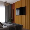 Дизайн конвектор SAVVA Chinook Electro Mirror Bronze 400х1200 вертикальный, настенный, 1400 Вт