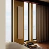 Дизайн конвектор SAVVA Chinook Glass мат 400х1800 вертикальный, водяной, настенный, 4258 Вт