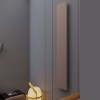 Дизайн конвектор SAVVA Chinook Glass мат 400х1800 вертикальный, водяной, настенный, 4258 Вт