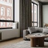 Горизонтальный дизайн радиатор SAVVA DRH 1600х55х600 Glass Matt (т/о 1)