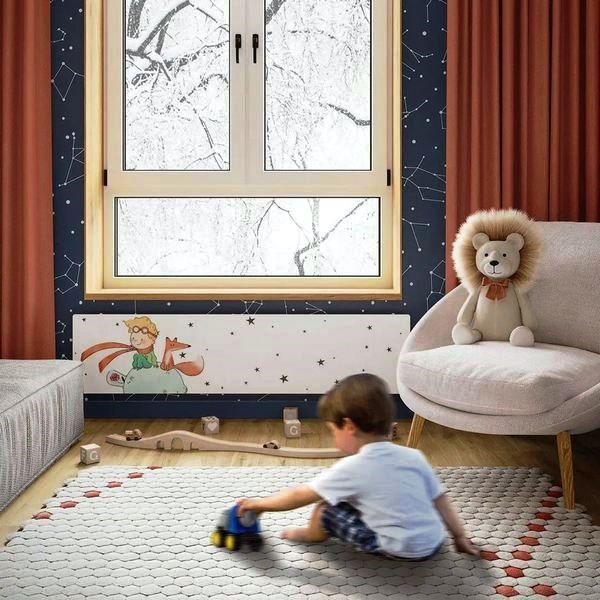 Дизайн конвектор SAVVA DRH Electro Glass мат 600х60х500 горизонтальный, настенный, 680 Вт