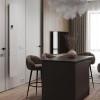 Дизайн конвектор SAVVA Chinook X2 Glass Matt 400х1800 вертикальный, водяной, настенный