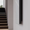 Дизайн конвектор SAVVA Chinook X2 Glass Matt 400х1800 вертикальный, водяной, настенный