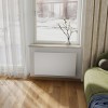 Настенный конвектор SAVVA Step-S 125х400х900 (100x100), нижнее подключение, RAL 9003