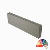 Настенный конвектор SAVVA Step-S 125х400х900 (100x100), нижнее подключение, RAL 9003