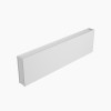Настенный конвектор SAVVA Step-S 125х400х900 (100x100), нижнее подключение, RAL 9003