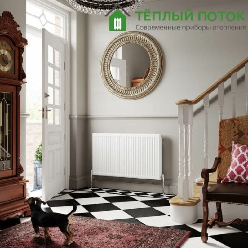 Панельный радиатор отопления PRIMOCLIMA Premium Valve Compact universal высотой 600
