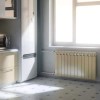 Монолитный биметаллический радиатор Rifar Monolit 300-9 айвори, нижнее левое подключение