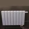 Монолитный биметаллический радиатор Rifar Supremo Ventil R 800-7 белый, нижнее правое подключение