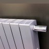 Монолитный биметаллический радиатор Rifar Supremo Ventil R 800-7 белый, нижнее правое подключение
