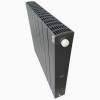 Монолитный биметаллический радиатор Rifar Supremo Ventil R 800-10 титан, нижнее правое подключение