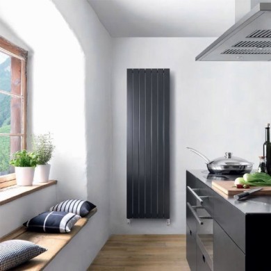 Трубчатый радиатор Caldo Aria-500-4с-258-U с профилем 30х60, нижнее разнесённое