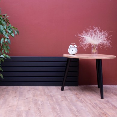 Трубчатый стальной радиатор Caldo Aria X высотой 258 мм с профилем 30х60