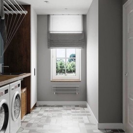 Трубчатый горизонтальный радиатор Caldo Bordo-2500-2с-80-X с профилем 60х30, нижнее правое