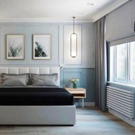 Трубчатый горизонтальный радиатор Caldo Bordo-2250-6с-280-X с профилем 60х30, нижнее правое