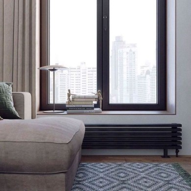 Трубчатый горизонтальный радиатор Caldo Bordo-2000-5с-230-X с профилем 60х30, боковое